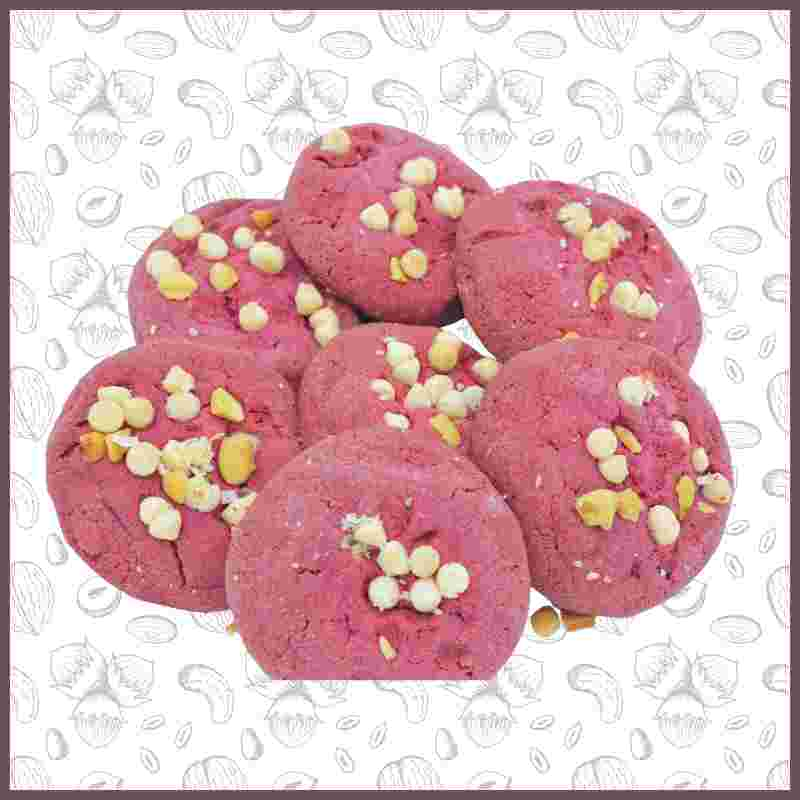 Red Velvet Cookies - srimouryas.comBaked Biscuits